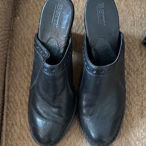 Born Black Leather Women’s Loafers